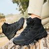 Men's Climbing Shoes Tactical Boots Waterproof Military High Quality Motorcycle Hunting Hiking Shoes Breathable Boots