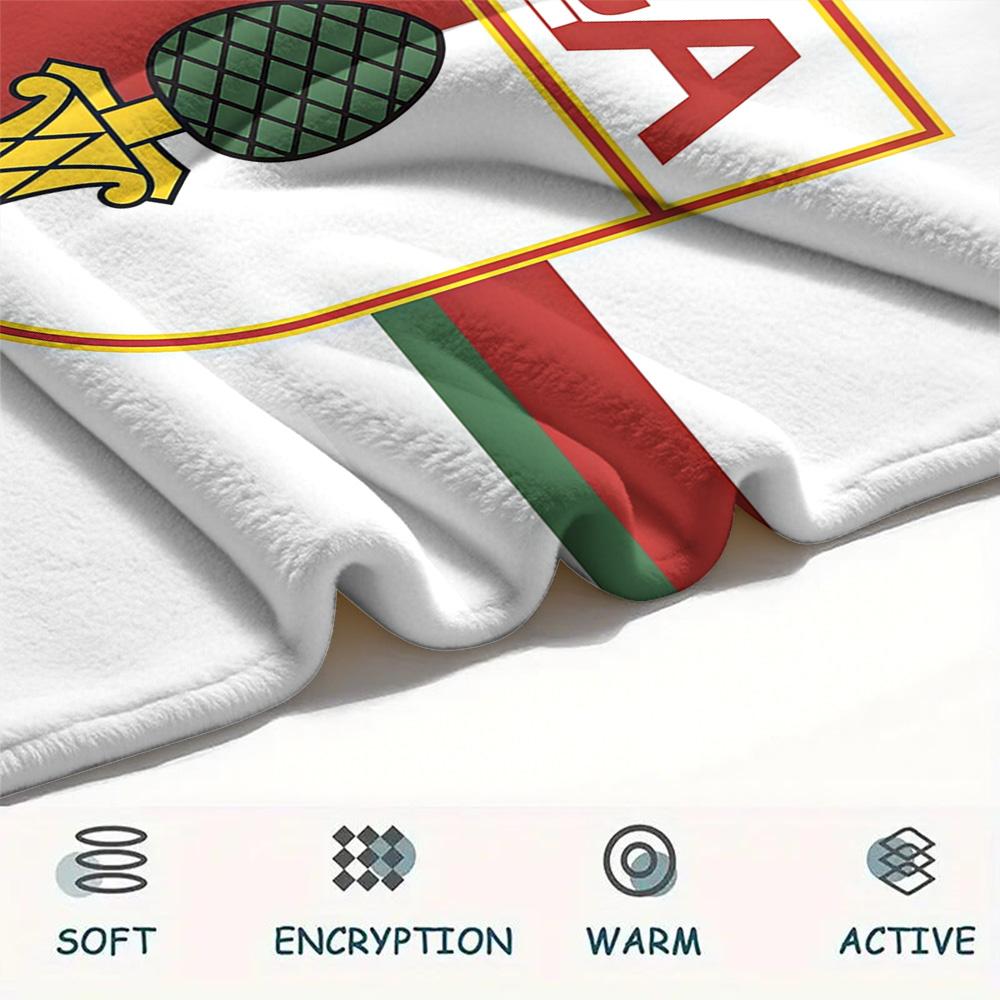 FC Augsburg Flannel Blanket, High quality Comfortable for All Seasons, Home Decor, Warmth and Comfort