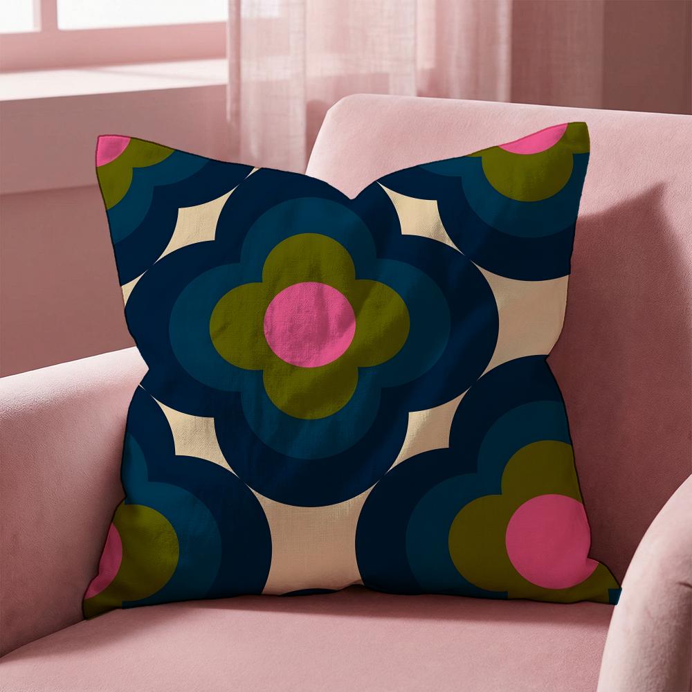 Aesthetic Art OOrla Kiely Cushion Cover MultiScene Pillow Cover for Home Car Reversible Soft Durable for Daily Use