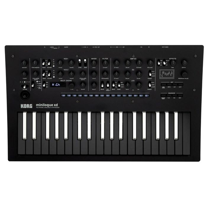 Korg minilogue xd 37-Key Reverse Color Limited Edition Polyphonic Analog Synthesizer (MINILOGUEXDB)