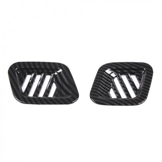 For Toyota Yaris Cross  ABS Carbon Fiber Trument Panel Air Outlet Frame