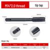 Stainless Steel Spiral Taper Tap Drill Bits with Cobalt-Nitriding, Sizes 4m-10m