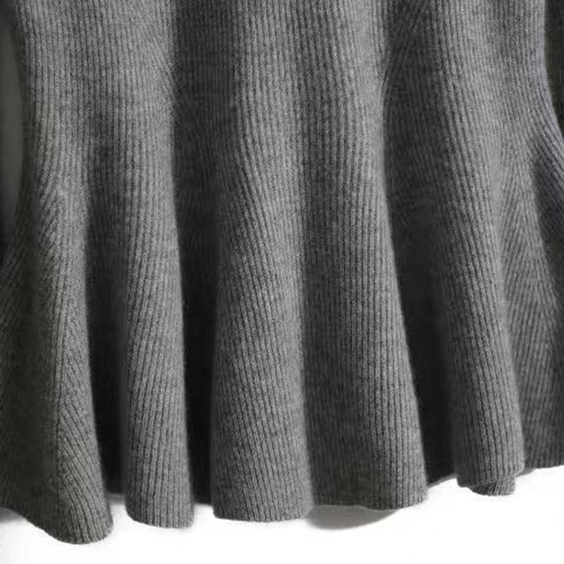 Cardigan Coat for Women Autumn Loose Long Sleeve Knit Cardigan V Neck Casual Solid Color Sweaters Jacket