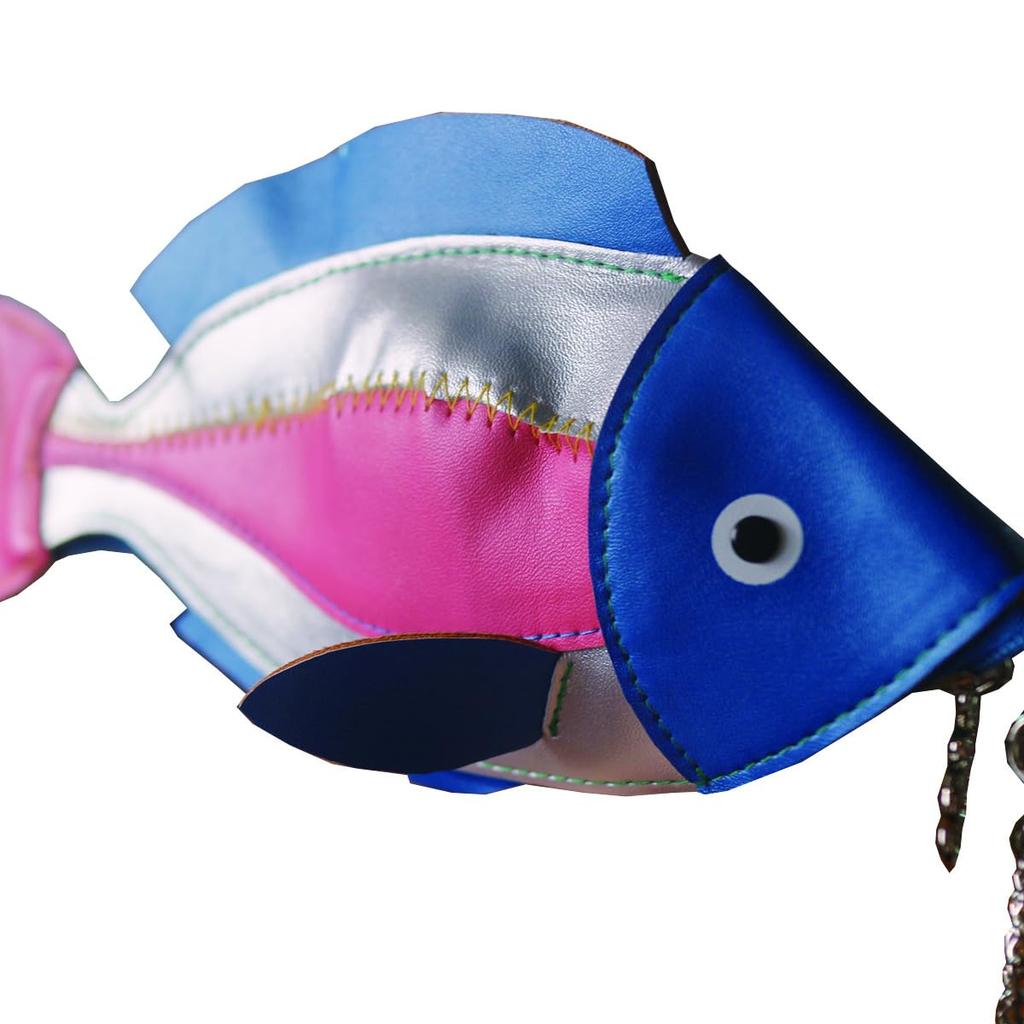 Marushin Fish Blue Pencil 0585019300 Yup! Food-themed Pouch, Case/Cosmetic Pouch,