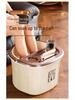 Portable Thickened Foot Bath Bucket with Handle - Calf-Length Foot Washing Tub