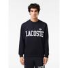 Men S Logo Print Puff Badge Crewneck SweatShirt Sh7420 54g Hde q2nSh7420 54gHde