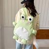 Petit sac à dos poupée grenouille mignon mignon dessin animé 2025 polyvalent étudiant loisirs simple épaule bandoulière sac marée