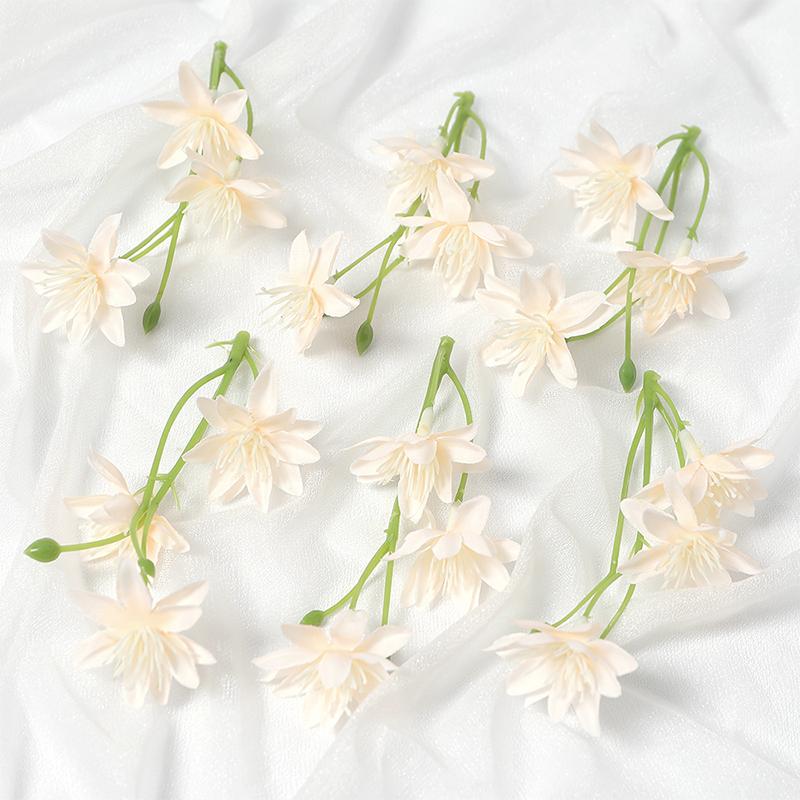 5/10/20PCs 12cm Silk Artificial Flowers 3Forks Bouquet Daisy for Home Room Wedding Decorations DIY Craft Garland Accessories