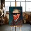 Canvas Painting Vincent Van Gogh Self-portrait Pop Art