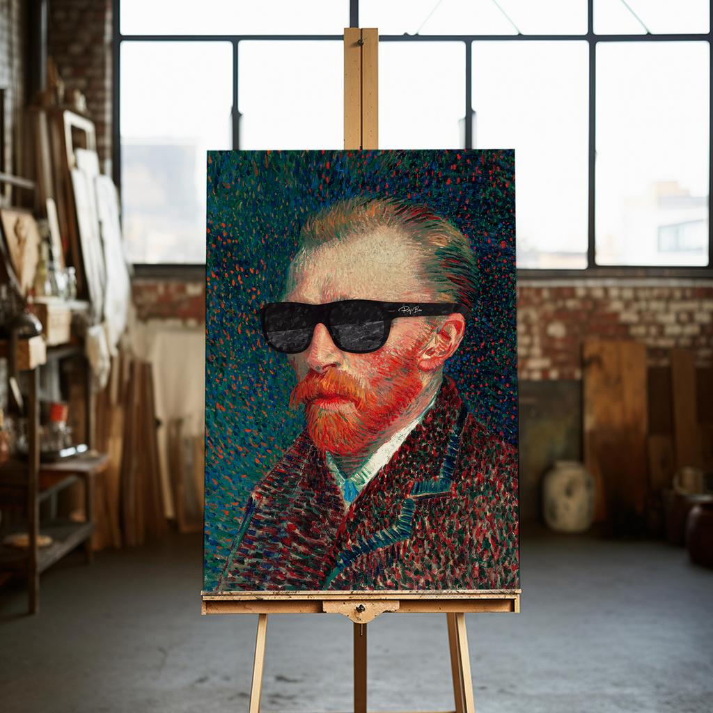 Canvas Painting Vincent Van Gogh Self-portrait Pop Art