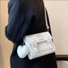 Women's Messenger Bag Summer New Fashion Shoulder Versatile Small Square Bag Small Fresh Solid Color Casual Bag