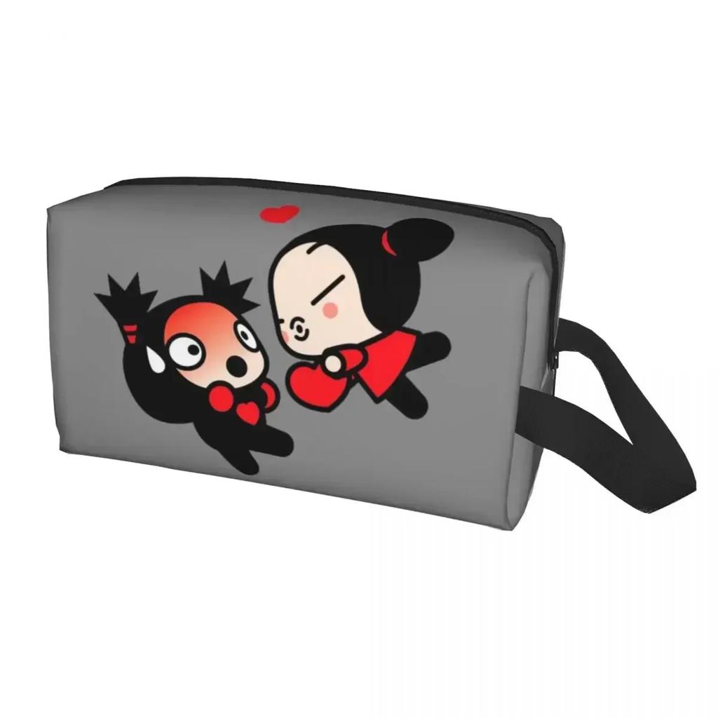 Pucca Kulturtasche Damen Make-up Kosmetik Organizer Damen Beauty Aufbewahrung Dopp Kit Etui