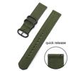 20mm Horlogeband 22mm Universele Horlogeband Sport Nylon Canvas Geweven Riem Verstelbare Band Outdoor Gereedschap Kampeeruitrusting