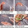 1PC Shrimp Peeler, Portable Stainless Steel Shrimp Peeler, Practical Lobster Food Service Supplies, Kitchen Small Tools