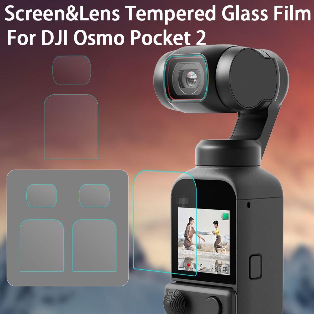 

1/2 Set Cover Protective Camera Screen Protector 9H Lens Film Tempered Glass 1 SET