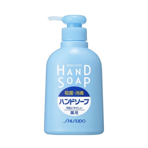 Shiseido Medicated Hand Soap Main Body 250ml + Refill Large Capacity 2000ml    2 Pieces Assorted