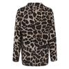 Women's Spring  Tops Fashion Trend Jackets Leopard Print Suit Thin Jackets