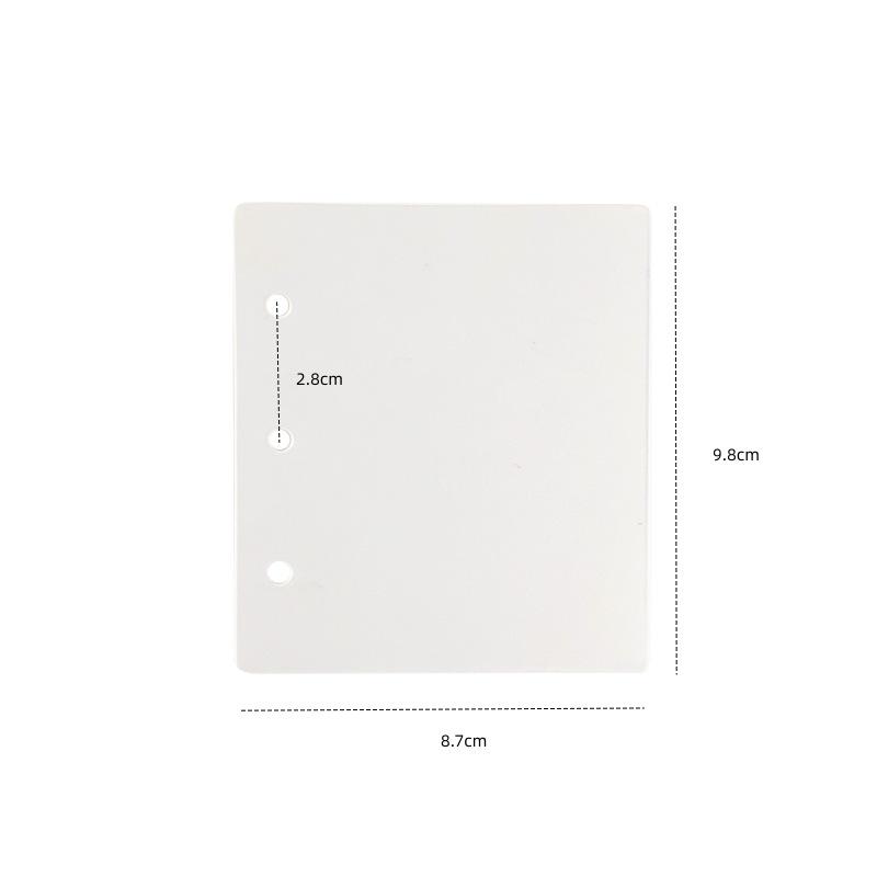 

Корейский Минималистичный Джинсовый Фотоальбом Сердце А5 3-Кольцевой Блокнот-Биндер