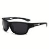 10 Pairs of Men's Colored Real Film Sports Glasses Durable PC Frame Suitable for Daily Leisure Parties and Driving Use