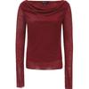 VERO MODA Women's Off-Shoulder Versatile Neck Solid Top