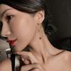 Heart-Shaped Pearl Tassel Earrings - 2023 New Light Luxury Design