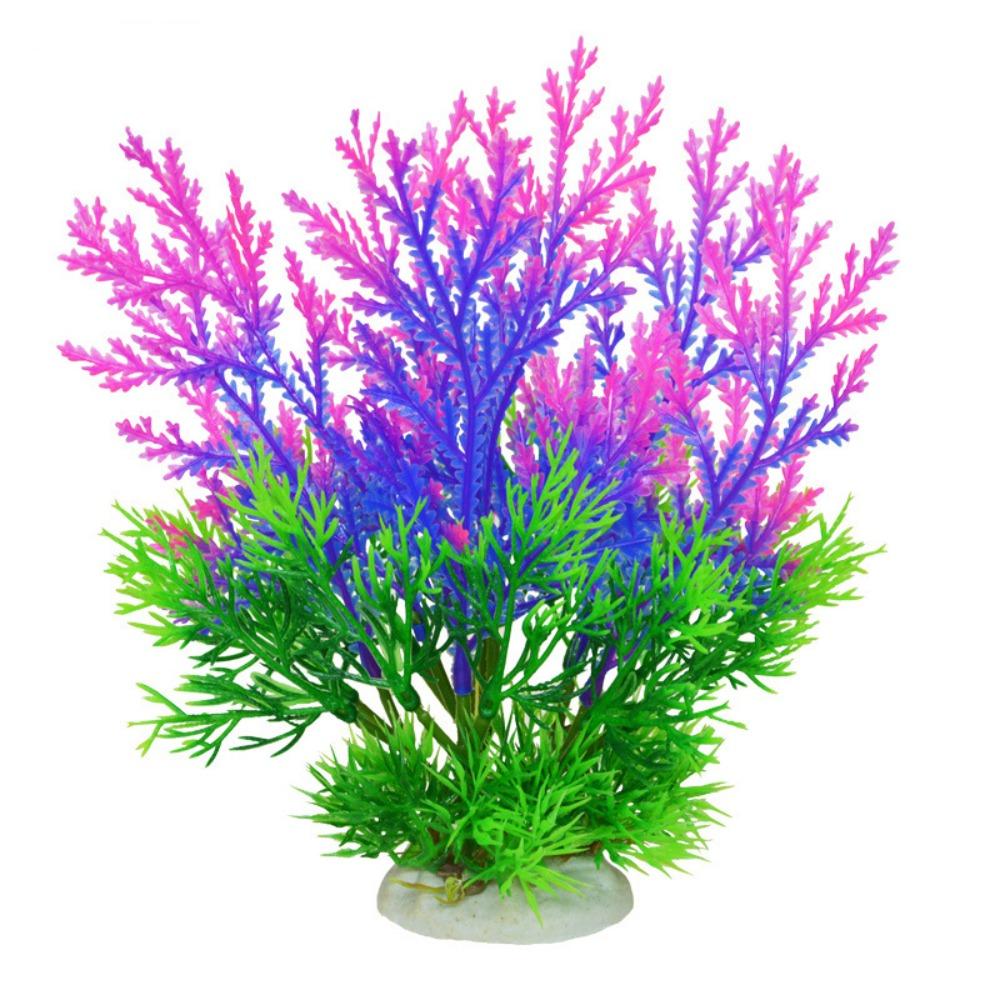 

2 шт. Имитация водных растений Креативные искусственные водоросли Водная трава Сделай сам Искусственная трава Настольные