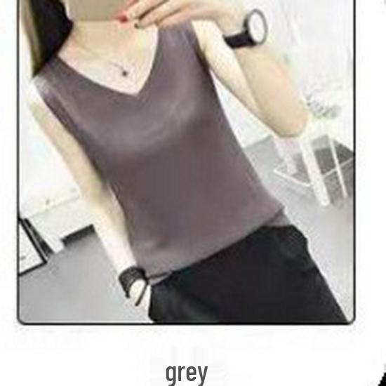 Women's Loose-Fit Camisole: Large, Cool Silk Knit, Sleeveless Vest for Summer