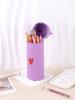 Custom Bulk Buy Beautiful Colors Silicone Multifunctional Pencil Case Novelty Kawaii Pencil Bag School Supplies Novelty Gifts