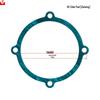 Small Air Compressor Piston Rod Seal Gasket for Woodworking Tools