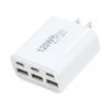 111W GaN 6 in 1 Fast Charging Phone Charger USB C Charger Power Adapter Type C EU/US/AU/UK Wall Charger For iPhone Samsung Xiaom