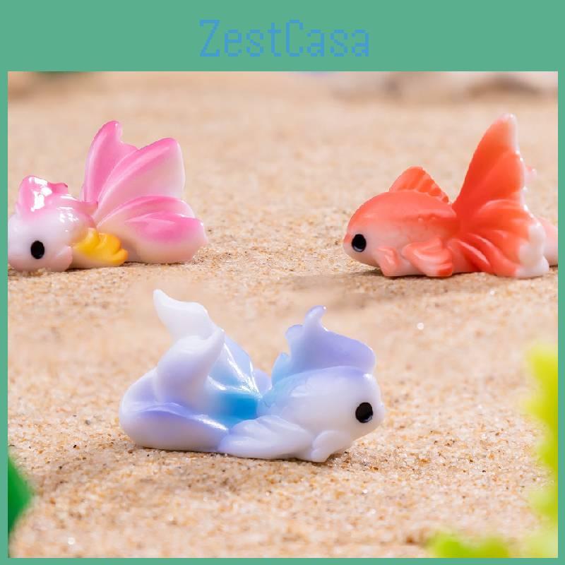 Cute Cartoon Resin Mini Fish Perfect For Aquarium Decorations And Diy Projects