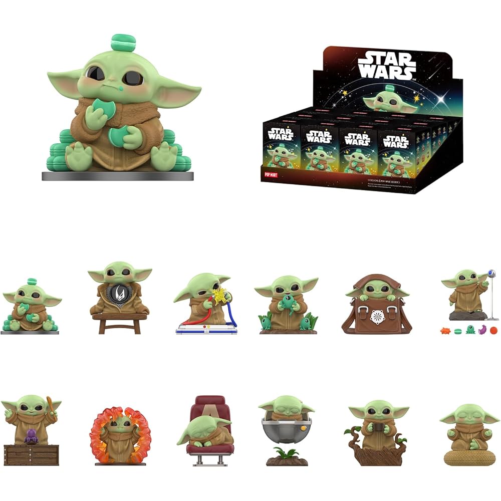 POP MART Star Wars Grogu Tiny But Mighty Figure Blind Box Collectible Toy 1 Piece