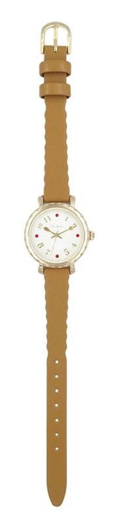 [Follow] Watch Tea Spoon Sweets Belt Watch N03324A-1 CA Women's Brown