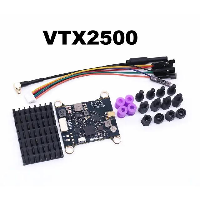 B-CUBE 5.8G VTX 800 1000 1600 2500mW 48CH Input Voltage Video Transmitter Power 25 1000mW For Long Range RC Airplane FPV Drone