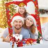 Christmas Themed Photo Booth Props Festives Party Decorations Photography Props Stylish Holiday Celebration Essential