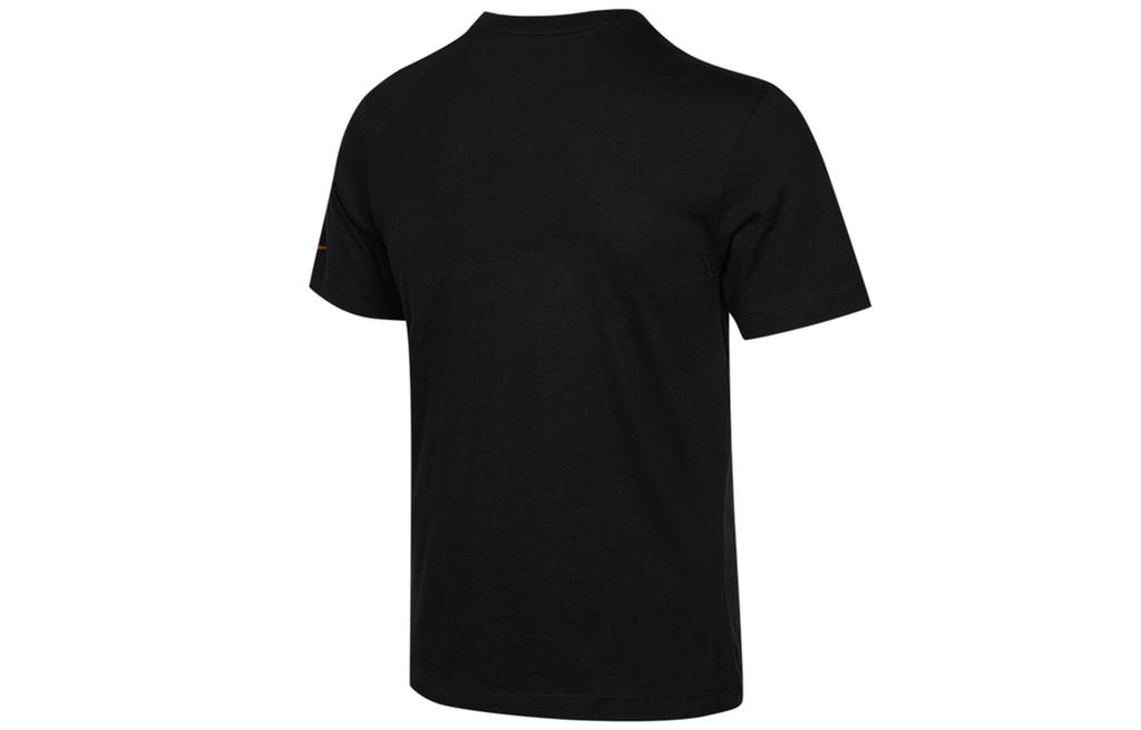 Nike T Shirts Men's Black Crew Neck Moderate Straight Fit DM2444-010