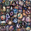 50pcs Animal Halloween Laser Sticker Laptop Decal Fantasy Graffiti Sticker DIY Decoration Mobile Phone Notebook Sticker