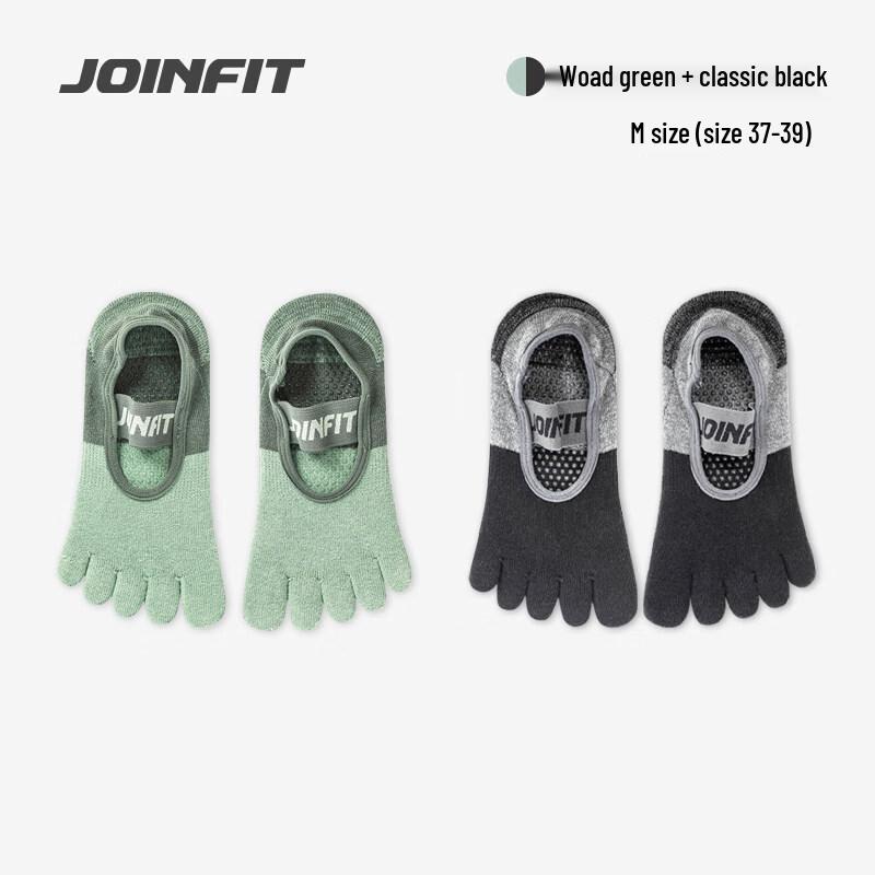 

JOINFIT Summer Thin Five-Toe Yoga Socks M