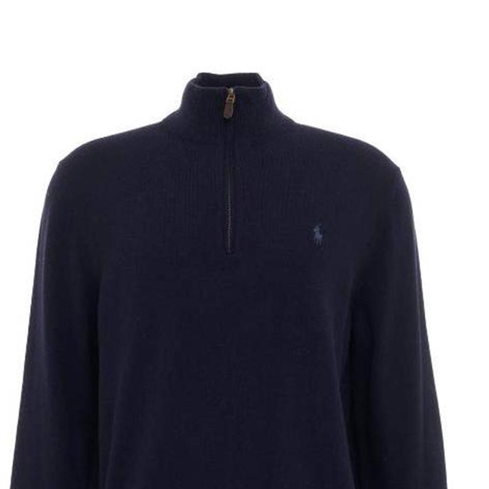 Polo Ralph Lauren FW22 Sweater Standard Men's Navy Blue 710876756-001