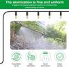 30/50Pcs 4/7PVC Outdoor Misting Cooling System Garden Irrigation 1/4'' Brass Adjustable Atomizer Micro Sprinkler