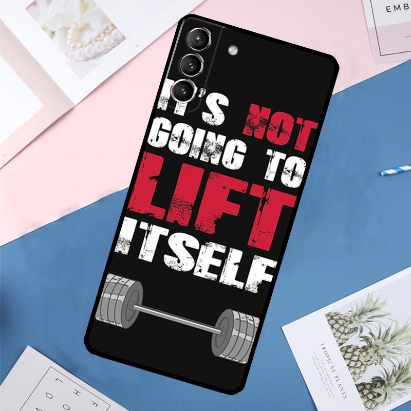 Bodybuilding Gym Fitness Case For Samsung Galaxy S25 Ultra S24 S23 S22 S21 Ultra S9 S10 Plus S23 FE S25 FE Back Cover