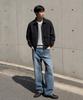 Underoff Washed Out-Pocket Blouson Jacket Black