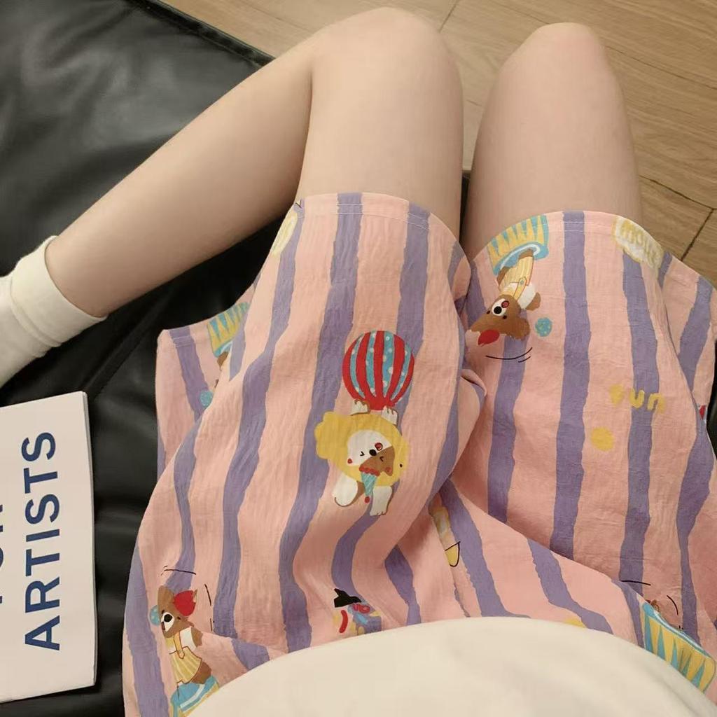 2026 Cloud Pajama Pants: Women's Loose Casual Shorts for Spring, Summer, Autumn - Versatile for Home or Walking.