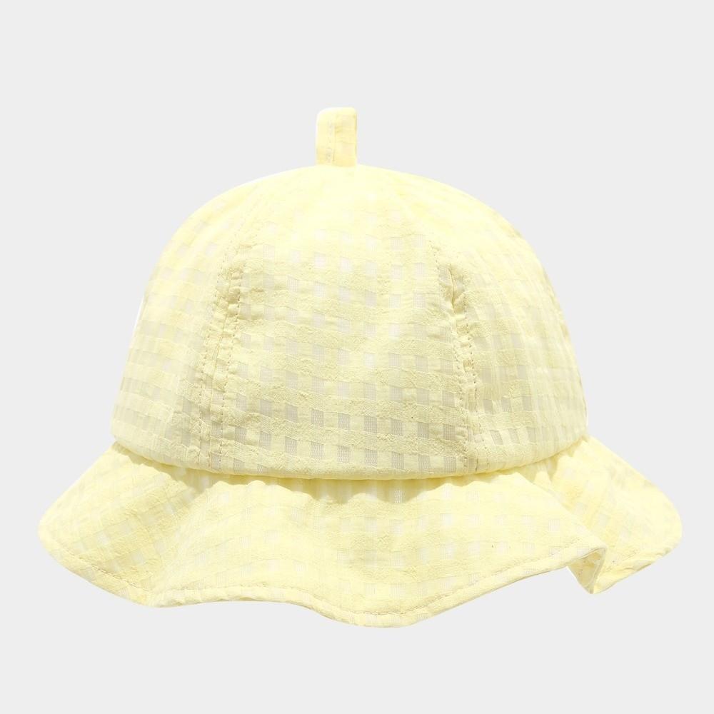 Japanese Plaid Bucket Cap Summer Women's Sun Hat Fashion Fisherman Caps  Outdoor