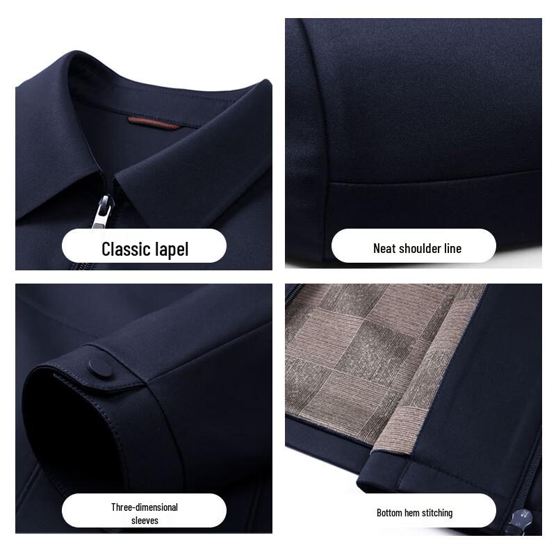 ROMON Men's Casual Business Jacket