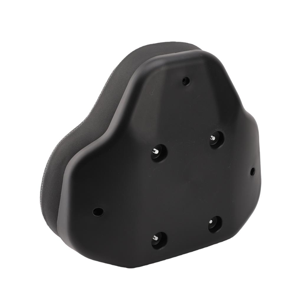 Motorcycle Rear Backrest Soft PU Leather Foam Universal Passenger Back Support Backrest for ATV Scooters Cruisers Mopeds
