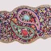 Elastic Corset Belt Cincher Belt Corset Belt Bohemian Underbust Corset Snap Waist Belt Female Girdle Beaded Waiststrap