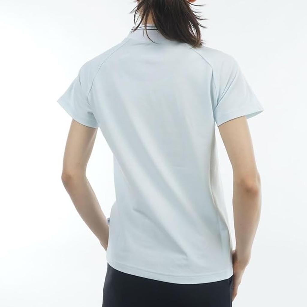Golf Polo Shirt 0 [New Balance] Short-Sleeve (Stretchable & Ultra-Quick Drying) / Women's / 012-6166506 110_Blue [S]
