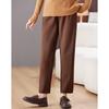 Passter Women's Elastic Waist Straight Leg Casual Pants