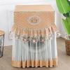 Lace Embroidered Toilet Washing Machine Cover Home Decoration Toilet Cover Detachable Machine Cover  Washing Machine Cabinet